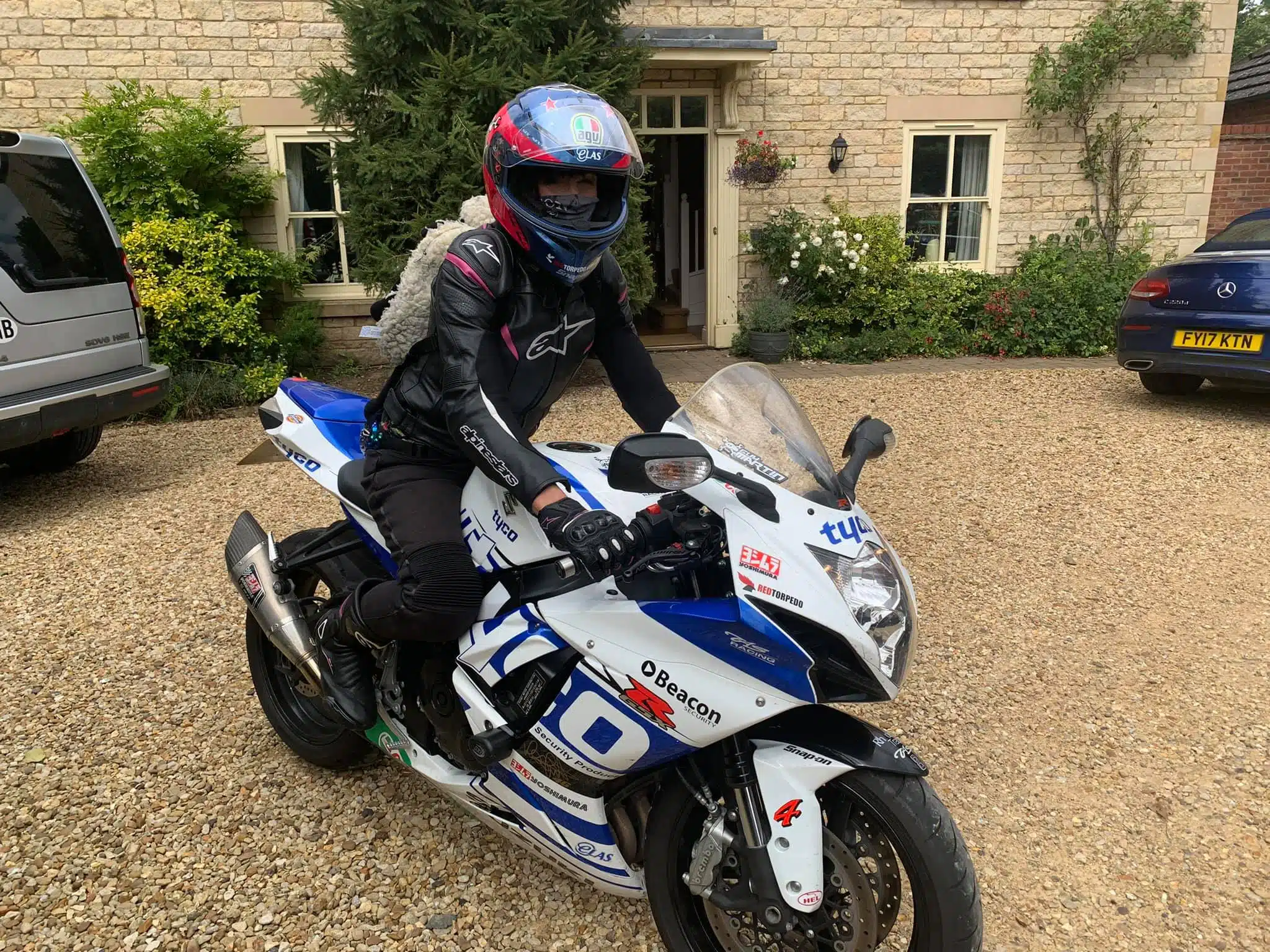50 over 50 client on motorbike