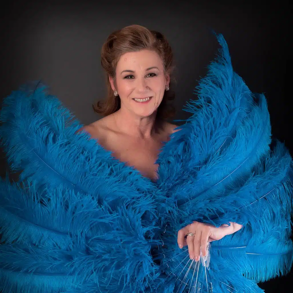 50 over 50 blue feathers