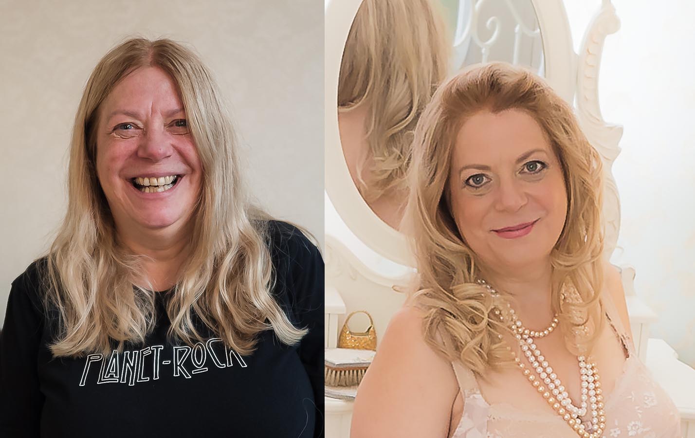 50 over 50 project before and after photo
