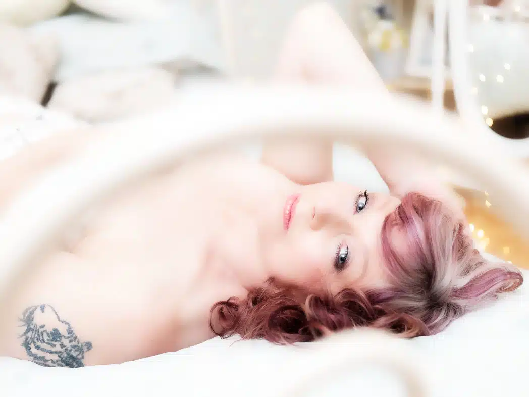 mature woman photoshoot building self esteem