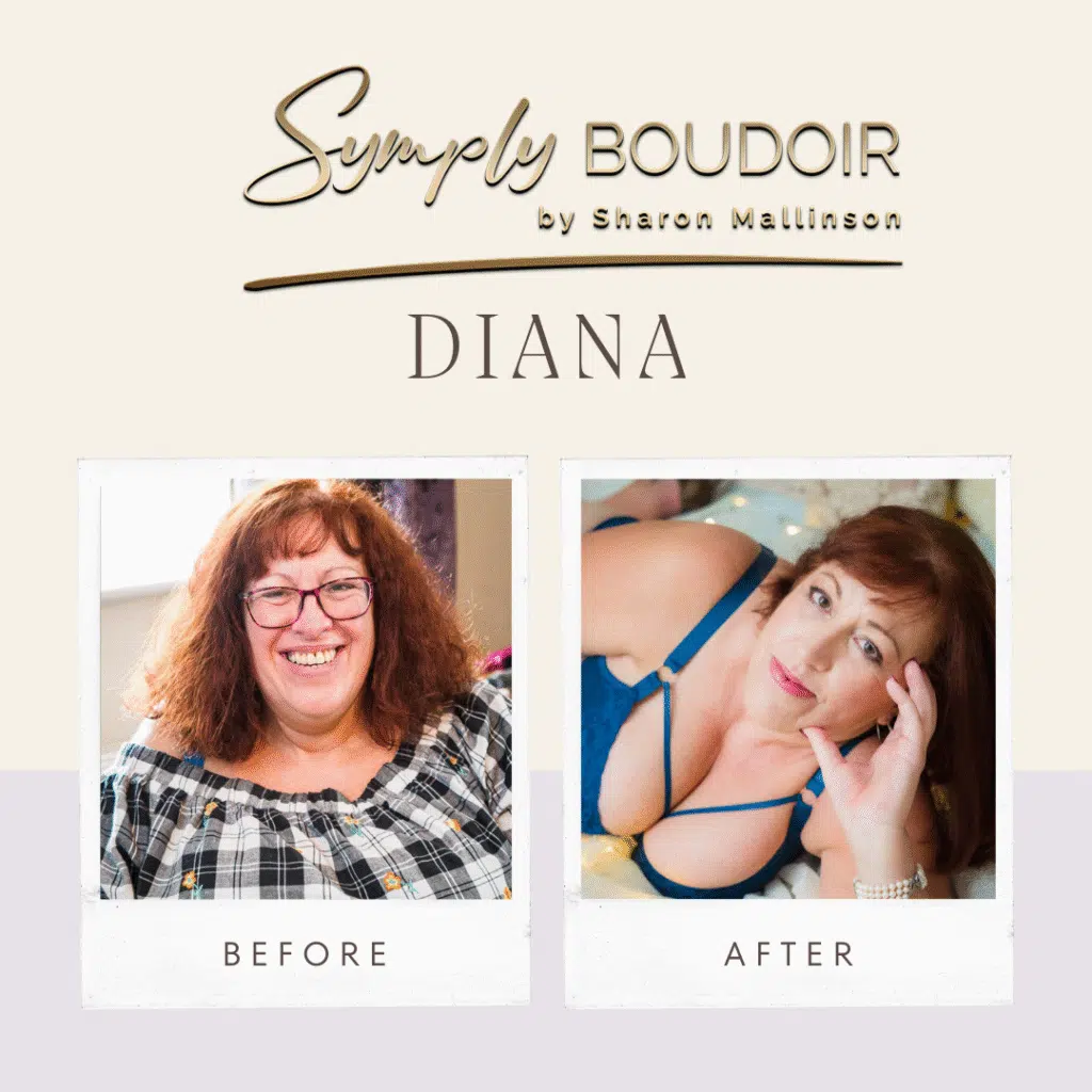 Boudoir over 50s photoshoot