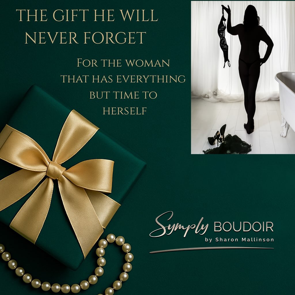 gift voucher for mature woman boudoir