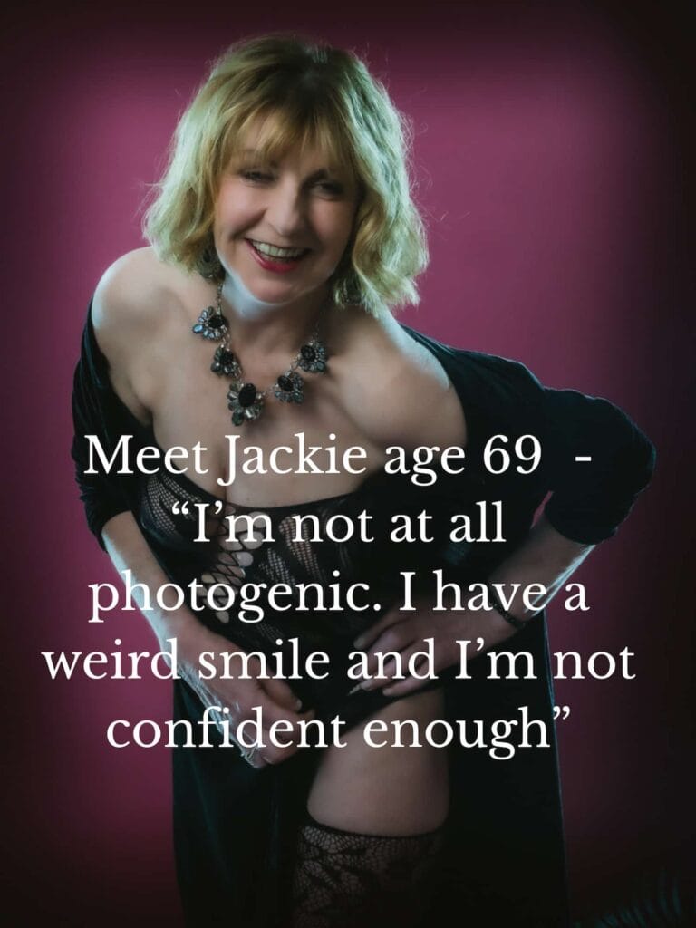 mature woman boudoir photoshoot